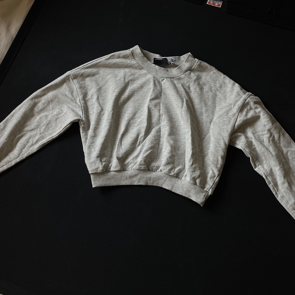 ASOS cropped crewneck